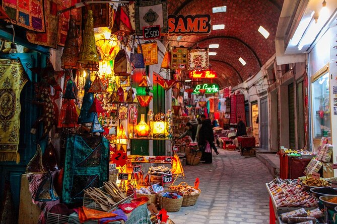 2 Hour Hergla Visit and Sousse Medina Heritage Tour - How much shopping fits into 60 minutes