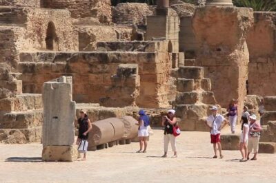 Archaelogical Site Of Carthage + Picturesque Village Of Sidi Bou Said