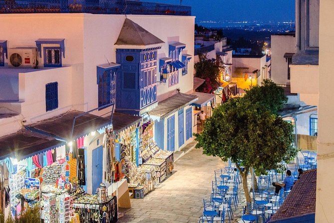 Bardo Museum- The ruins of Carthage- Village of Sidi Bou Said - The Medina of Tunis finishes with markets and monuments