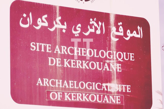 Day trip to Cape Bon - Kerkouane: ancient walls without the crowds of a major city