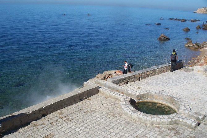 DayTrip to KORBOUS Thalasso-Thermal Bath & Spectacular SEA Cliffs - Key points at a glance