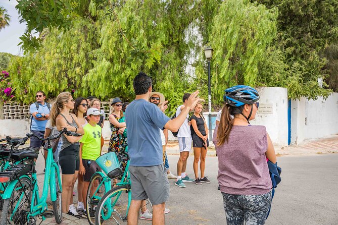 Group Guided Bike Tour of Carthage Archeological Site in Tunisia - The Roman Theatre, a short stop with a clear purpose