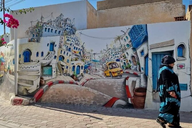 Half Day Trip to Djerba Island - Djerbahood and its painted village streets
