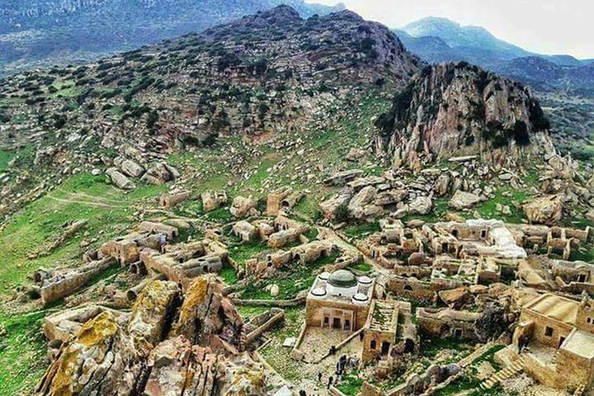 Out of time Berber villages Tekrouna and Zriba Alia - Jeradou’s high plain and sea views