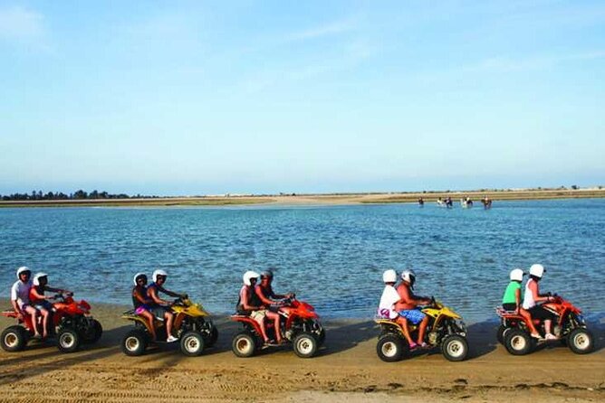 Private 3h00 quad ride on the island of Djerba - The Blue Lagoon stop and time near the water