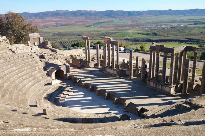 Private Day Tour Dougga - The drive from Tunis or Hammamet
