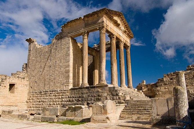 Private Day Tour Dougga - Entering Dougga’s 185-acre archaeological site