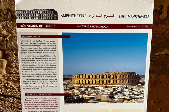 Private Half Day Tour to Roman Coliseum EL JEM from Monastir - The guides and the feel of a private tour