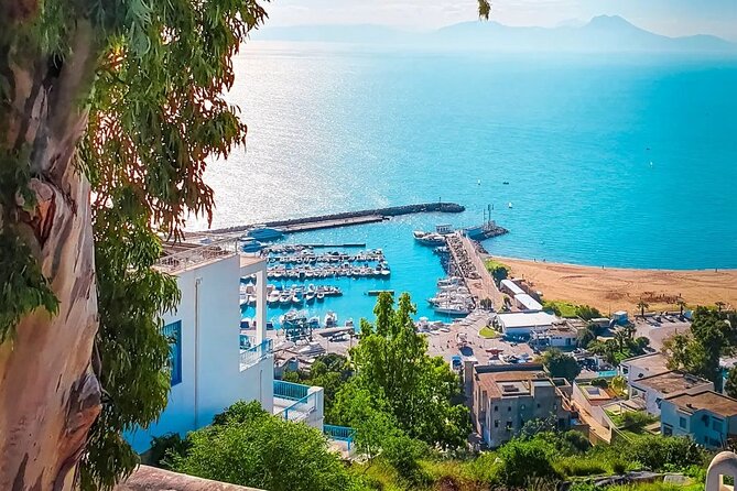 Private Tour Bardo Museum, Carthage, Sidi Bou Said and Medina - Sidi Bou Said: blue-and-white streets above the sea