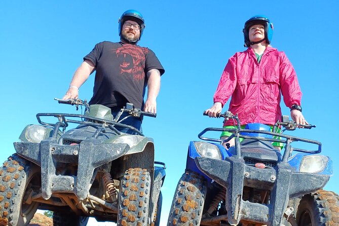 Quad ride on the hills of Hammamet - The 35-kilometre route through fields and valleys