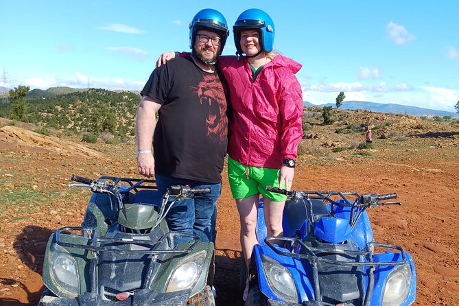 Quad ride on the hills of Hammamet - Getting comfortable on a modern quad