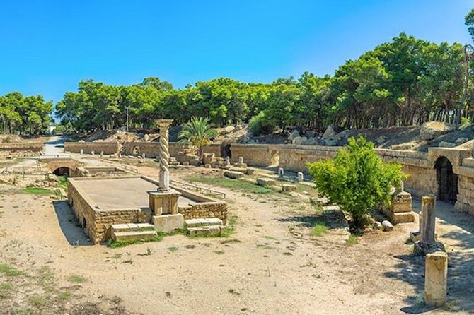 Tunis: Carthage, Bardo Museum, Sidi Bou Said & Medina Group Tour - The Carthage Aqueduct: a short stop with a large story